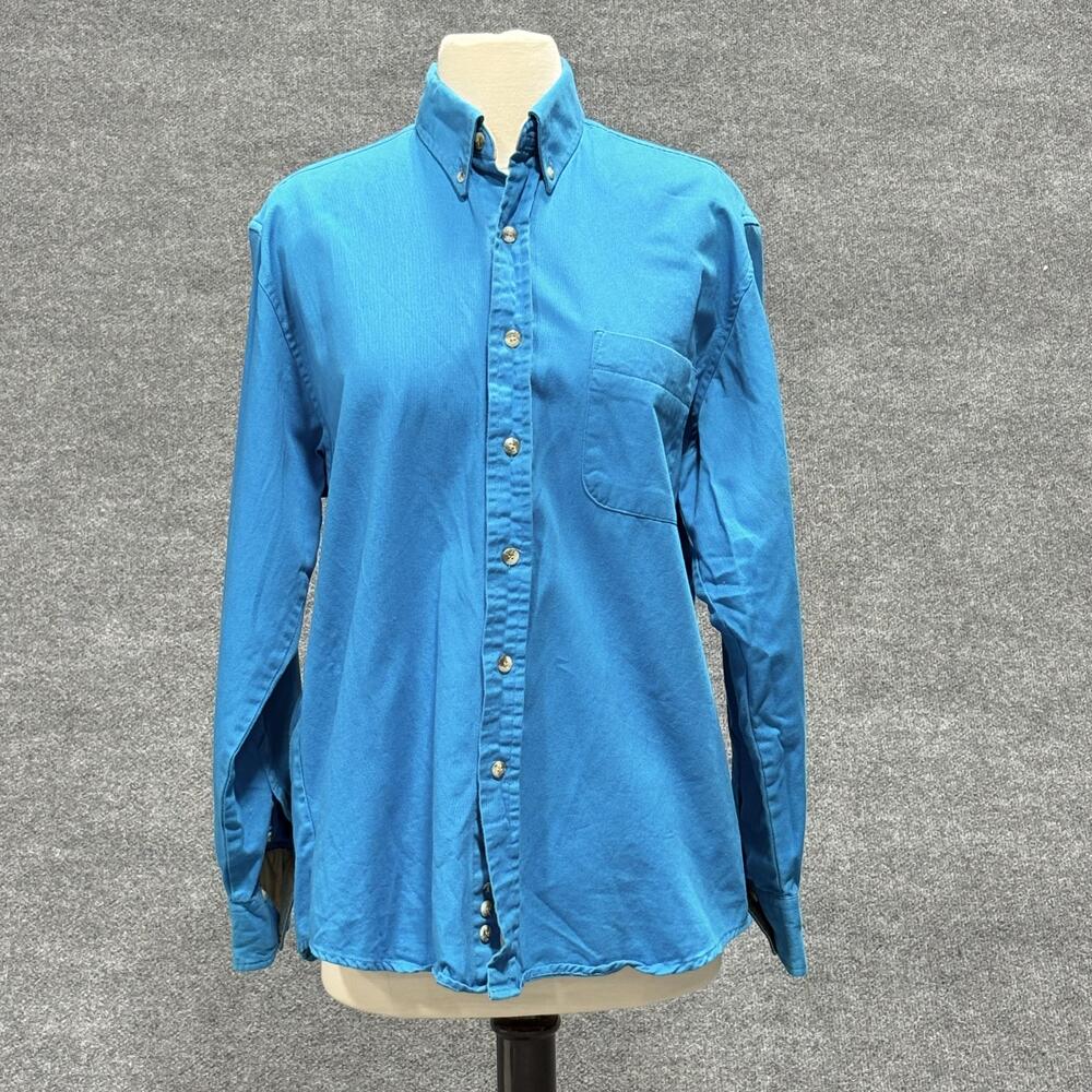 Roper Shirt Mens Medium Button Down Western Classic Long Sleeve Pocket